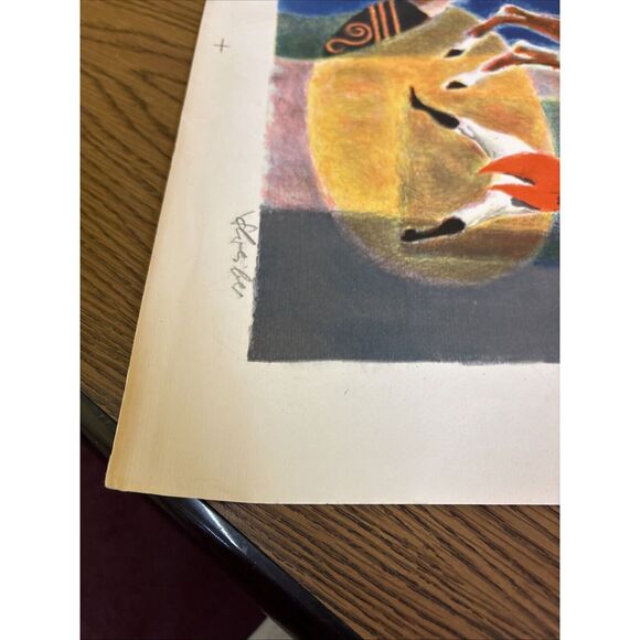 Georges Schreiber Signed Lithograph: Ringmaster - Circus Acrobat Acrobatics - Picture 16 of 16